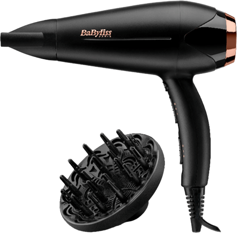 Turbo Shine 2200 D570DE, från Babyliss, i färgen Black.