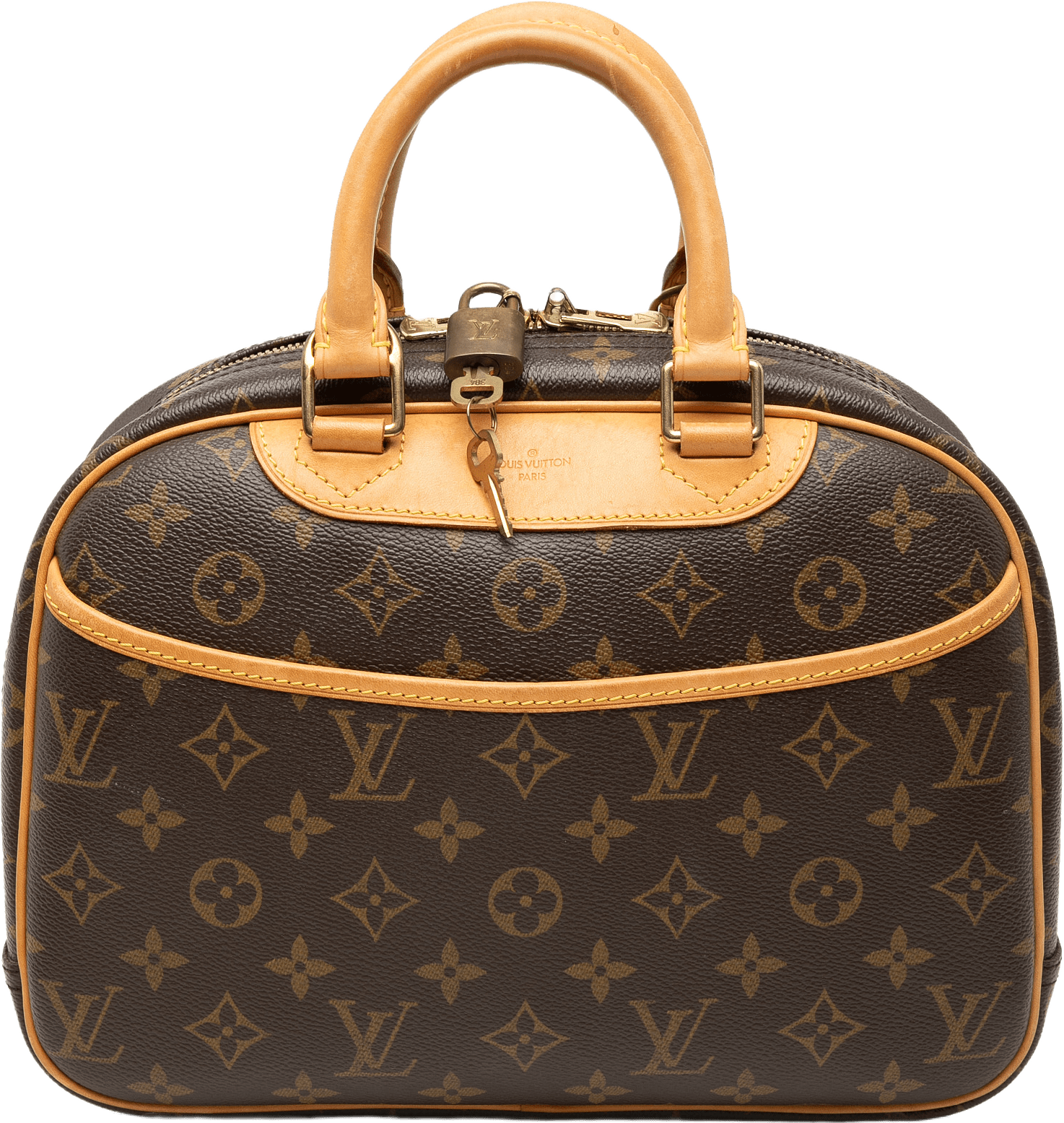 Louis Vuitton Monogram Trouville, från Luxclusif, i färgen brown.