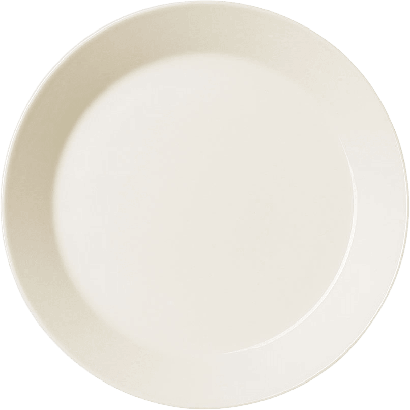 Tallrik Teema, Ø21 cm, från Iittala, i färgen White.