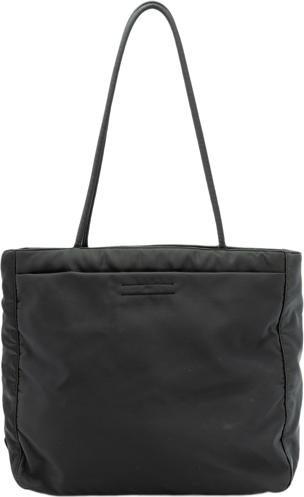Prada Tessuto Tote, från Luxclusif, i färgen svart.