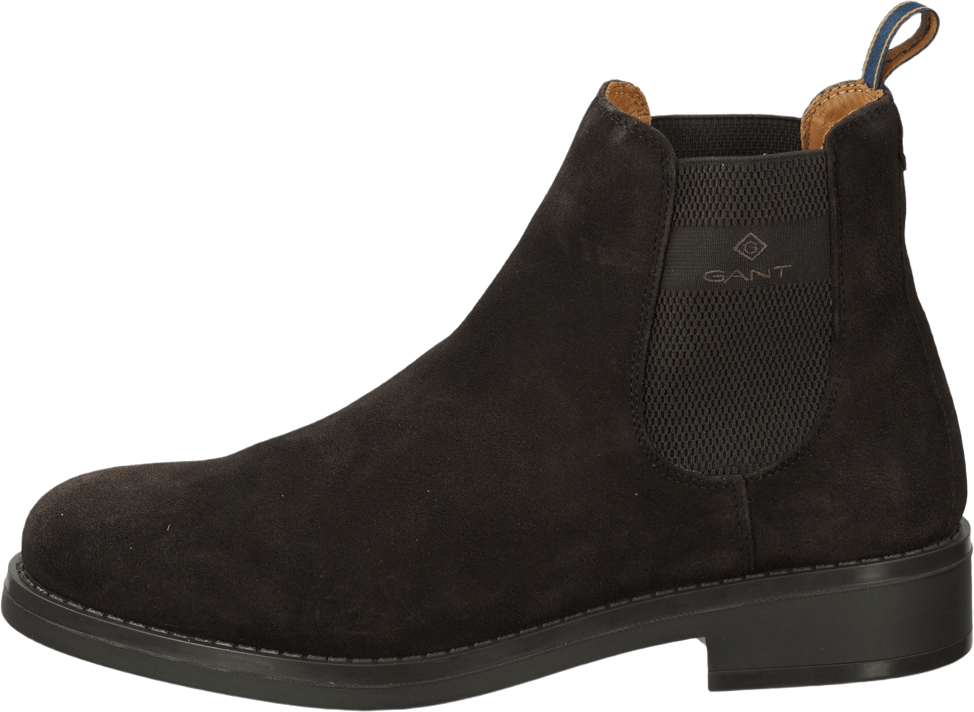 Brookly Chelsea Boot, från GANT, i färgen g46 - dark brown.