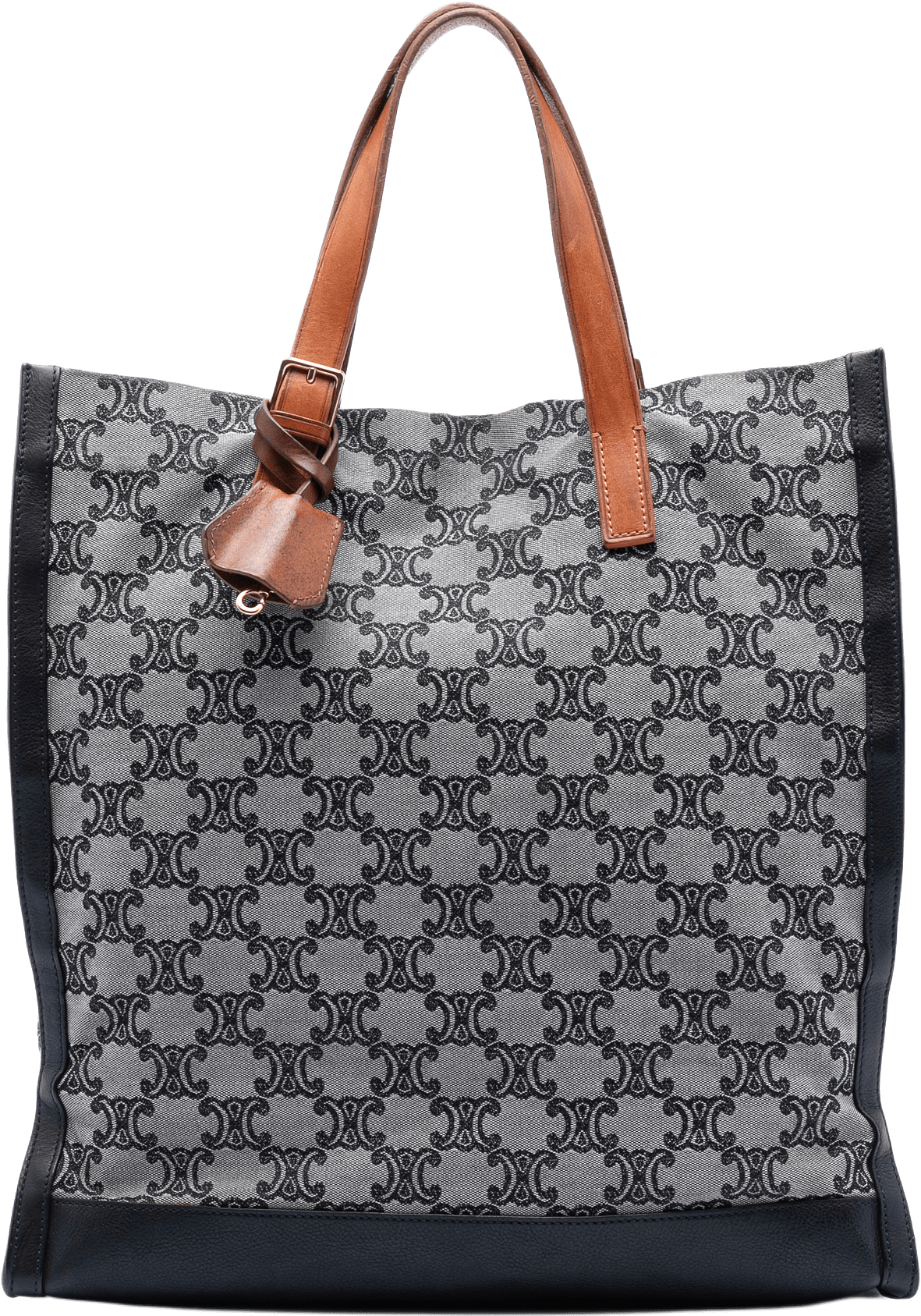 Celine Macadam Canvas Vertical Tote, från Luxclusif, i färgen gray.