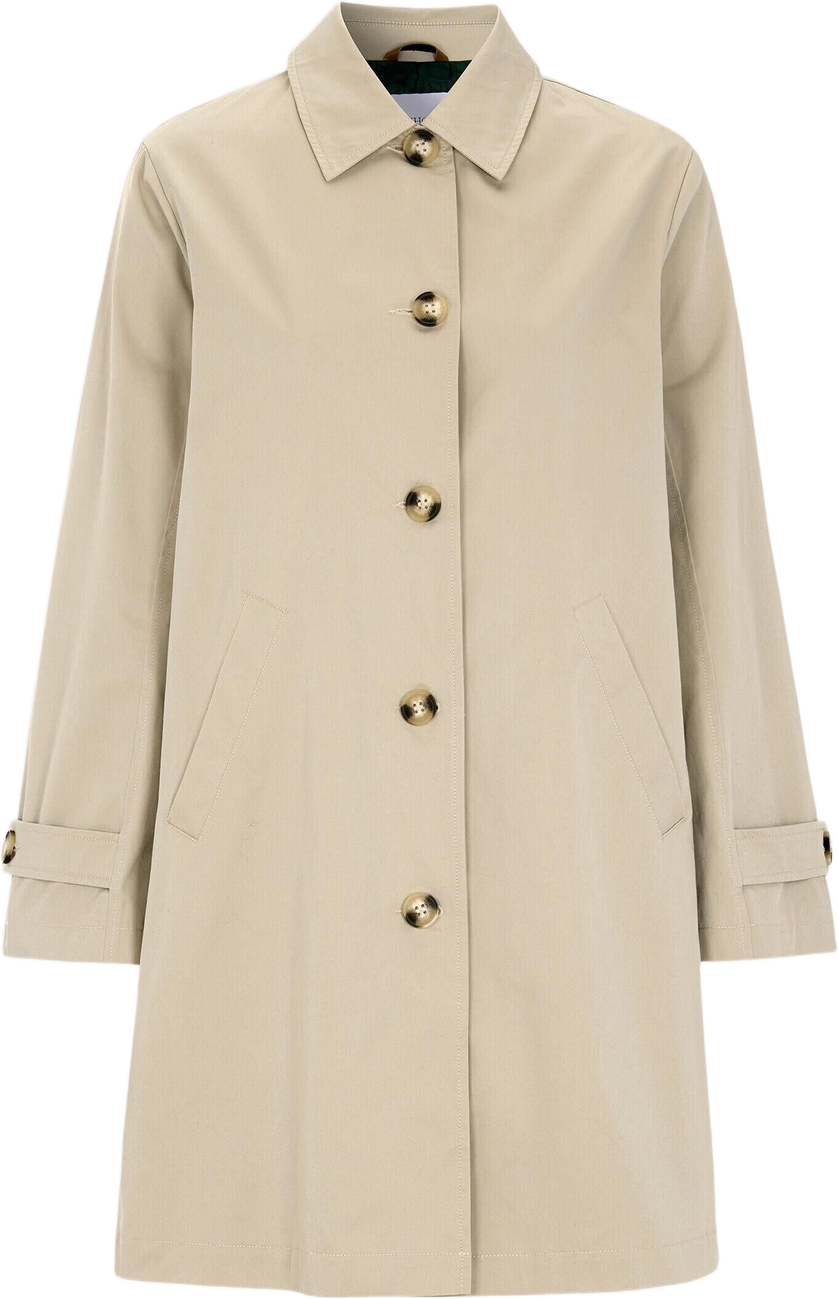 Beate Carcoat, från Newhouse, i färgen american khaki.