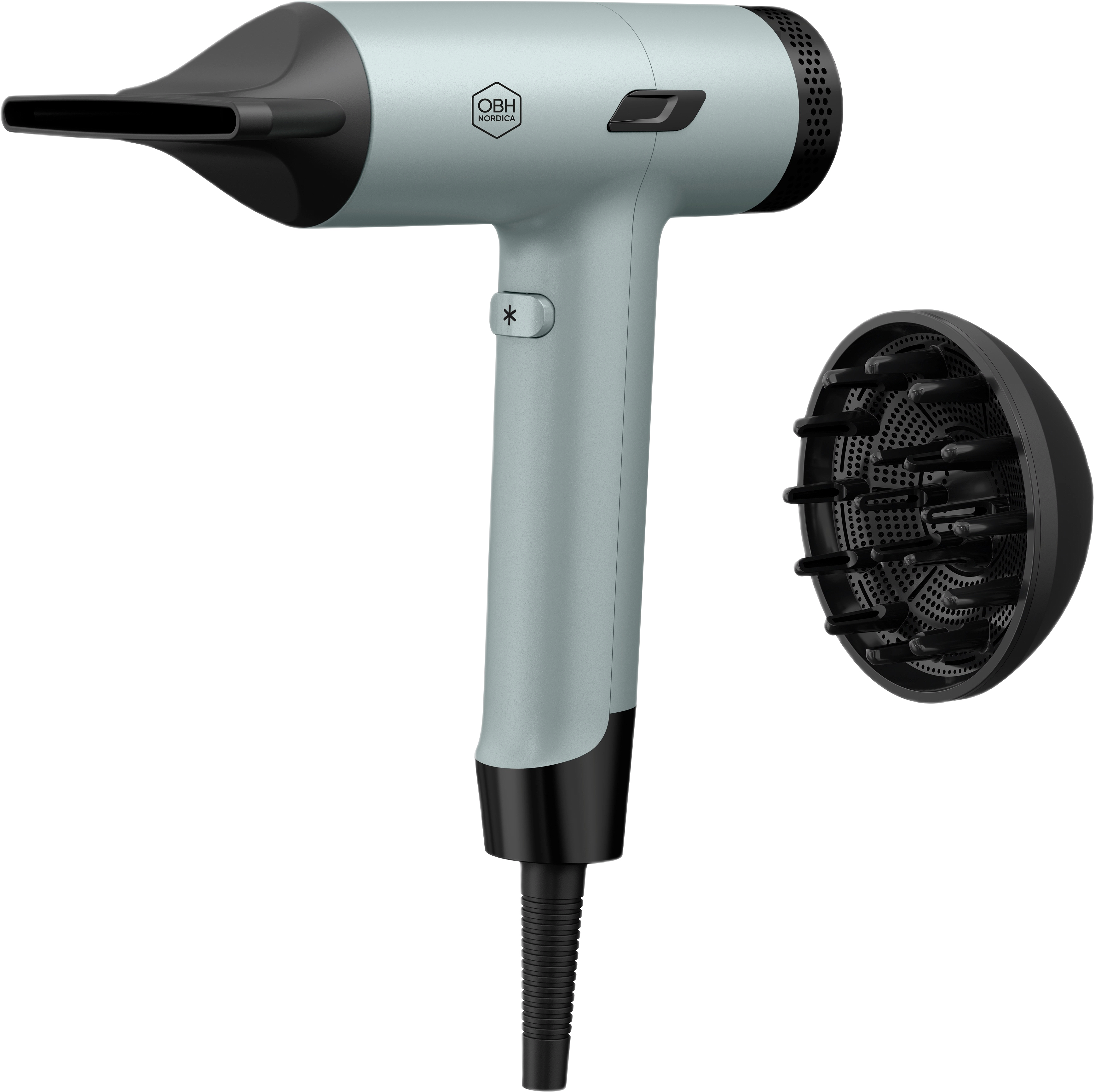 Tiny Hårfön, från Obh Nordica, i färgen Black.