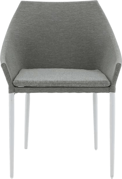 Spoga Matstol 2-pack, från Venture Home, i färgen grå/vit.