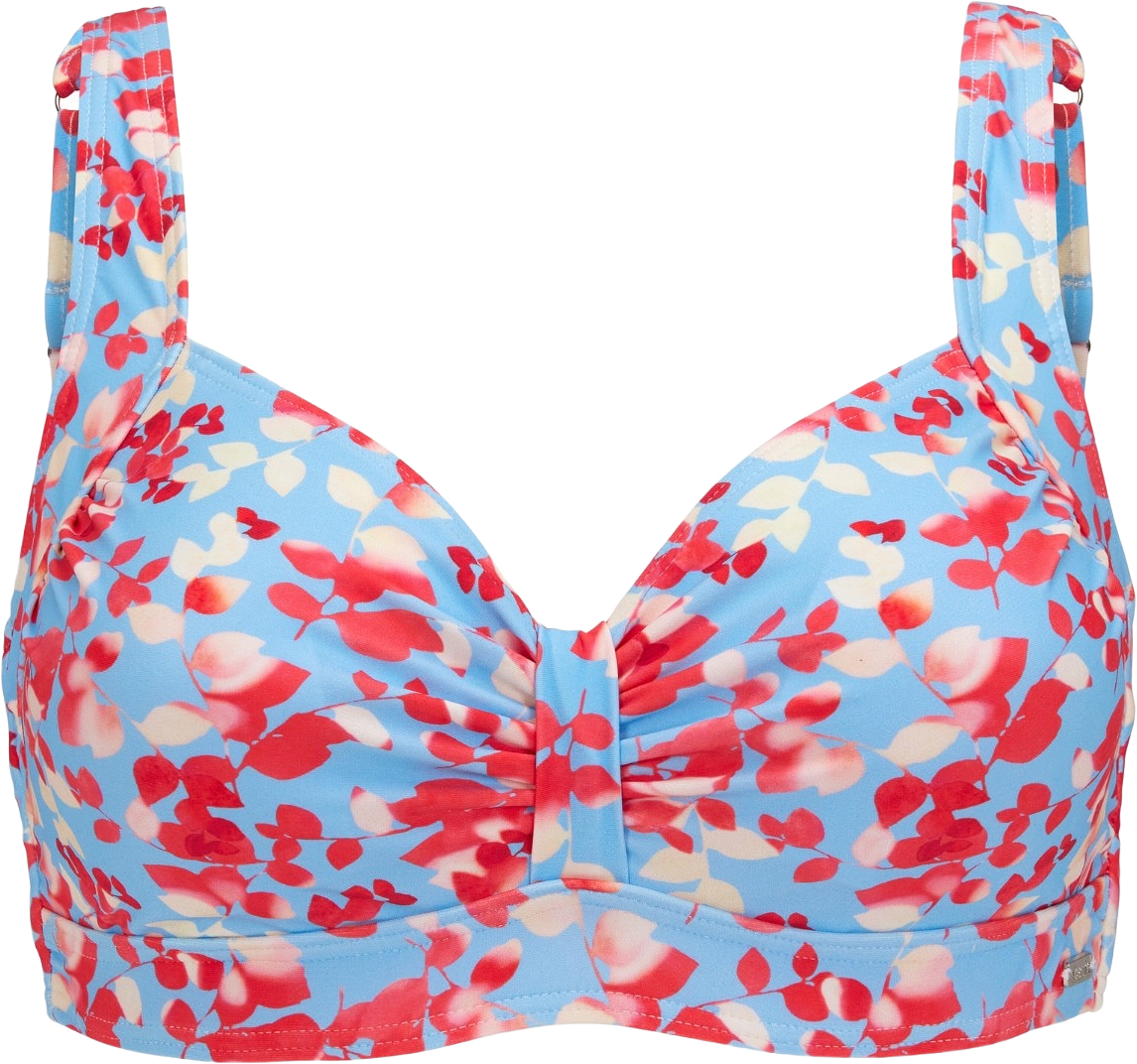 Malta Mjuk Bikni-bh, från Abecita by Swegmark, i färgen summer leaves.