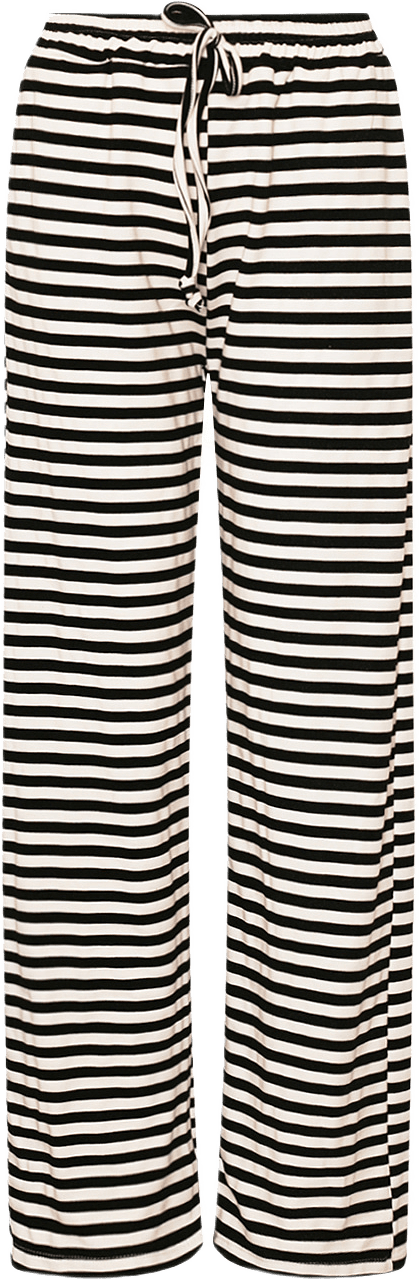 Ibi, Pants - Black/off White Stripe