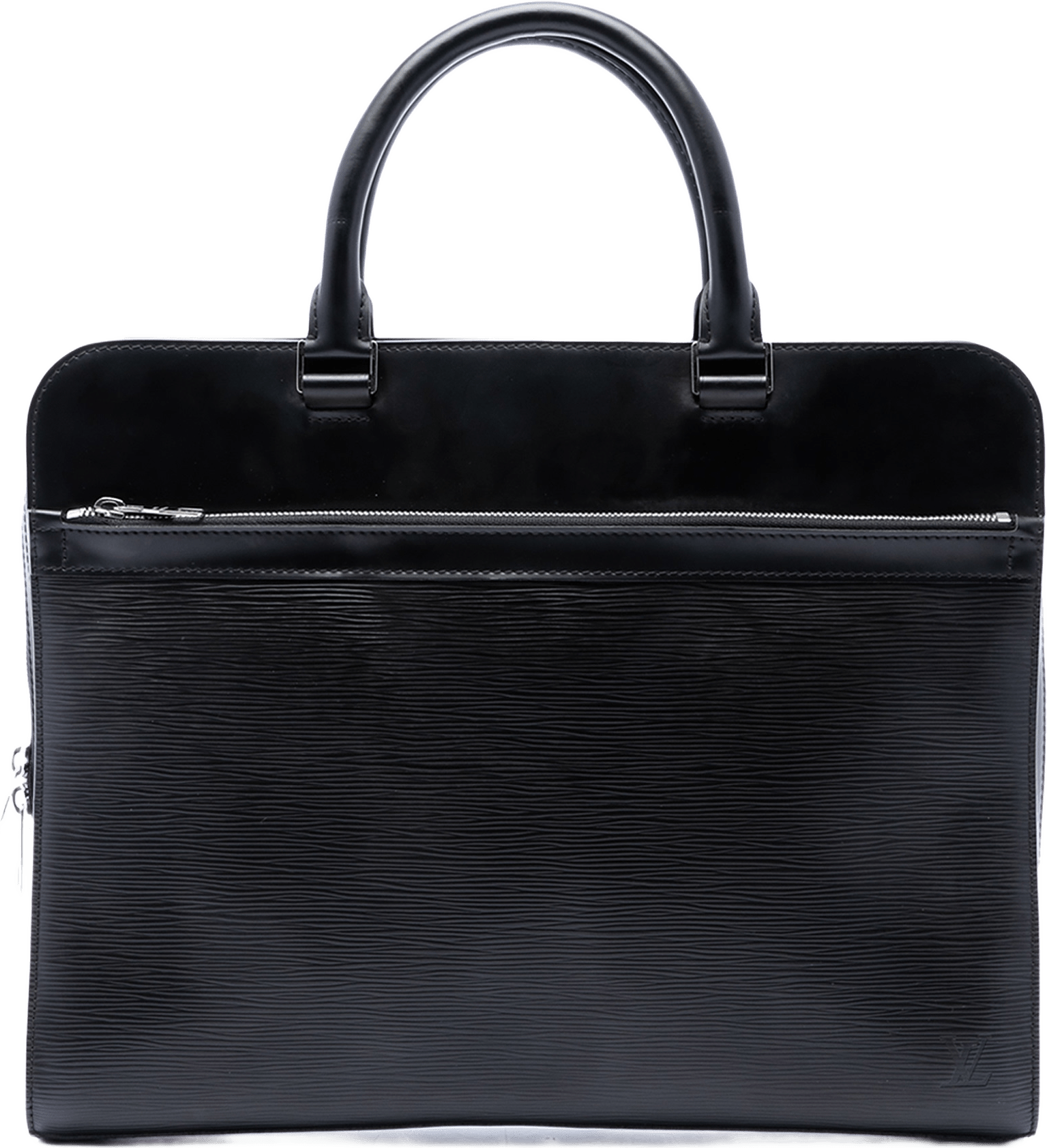 Louis Vuitton Epi Bassano Gm, från Luxclusif, i färgen svart.
