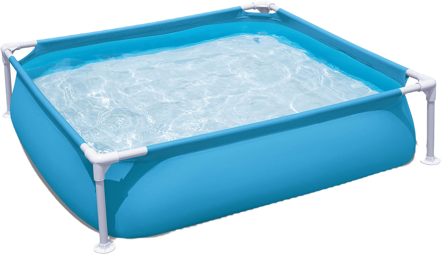 My First Frame Pool 1.22m X 1.22m X 30.5cm, från Bestway, i färgen blå.