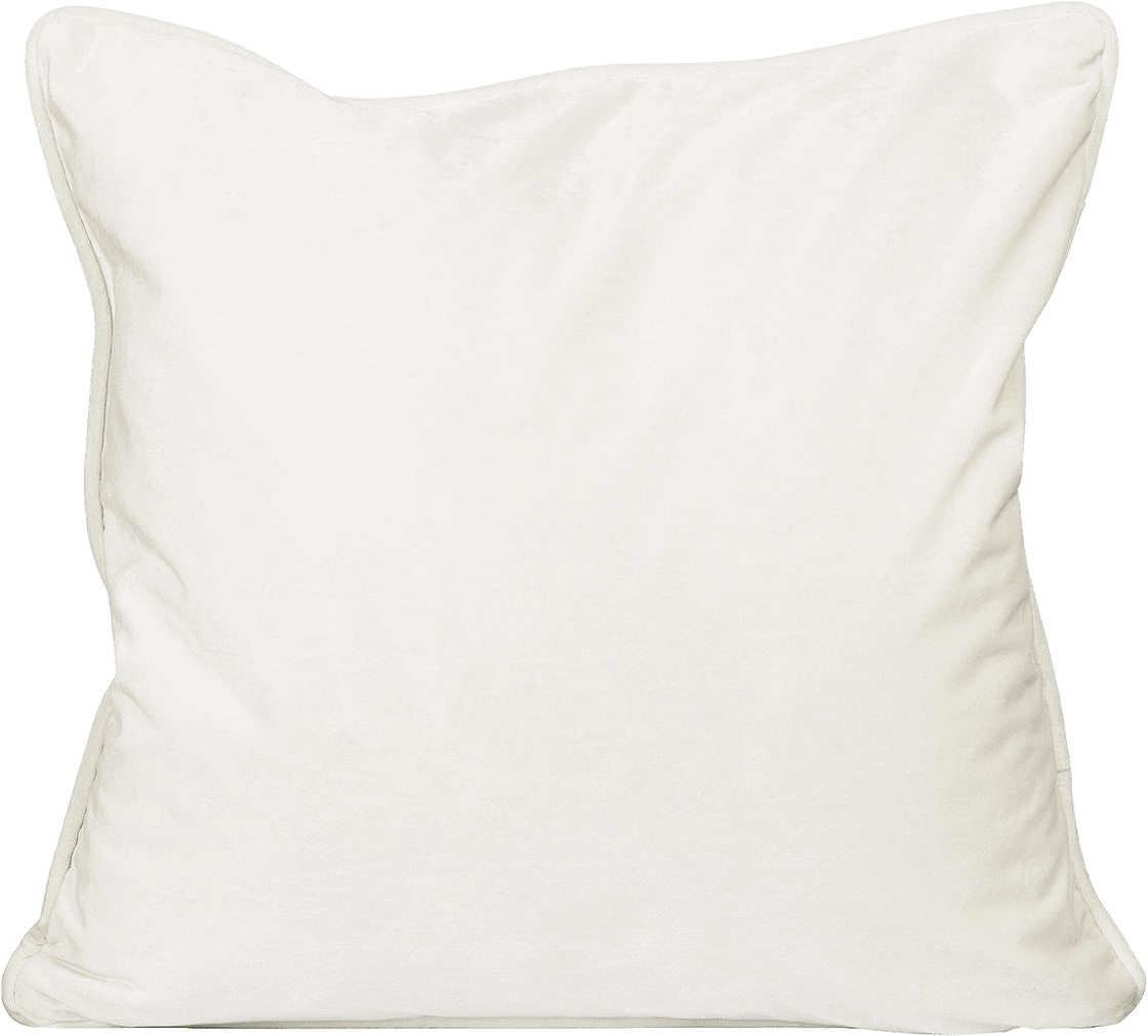 Elise Kuddfodral 45x45cm, från Svanefors, i färgen vit.