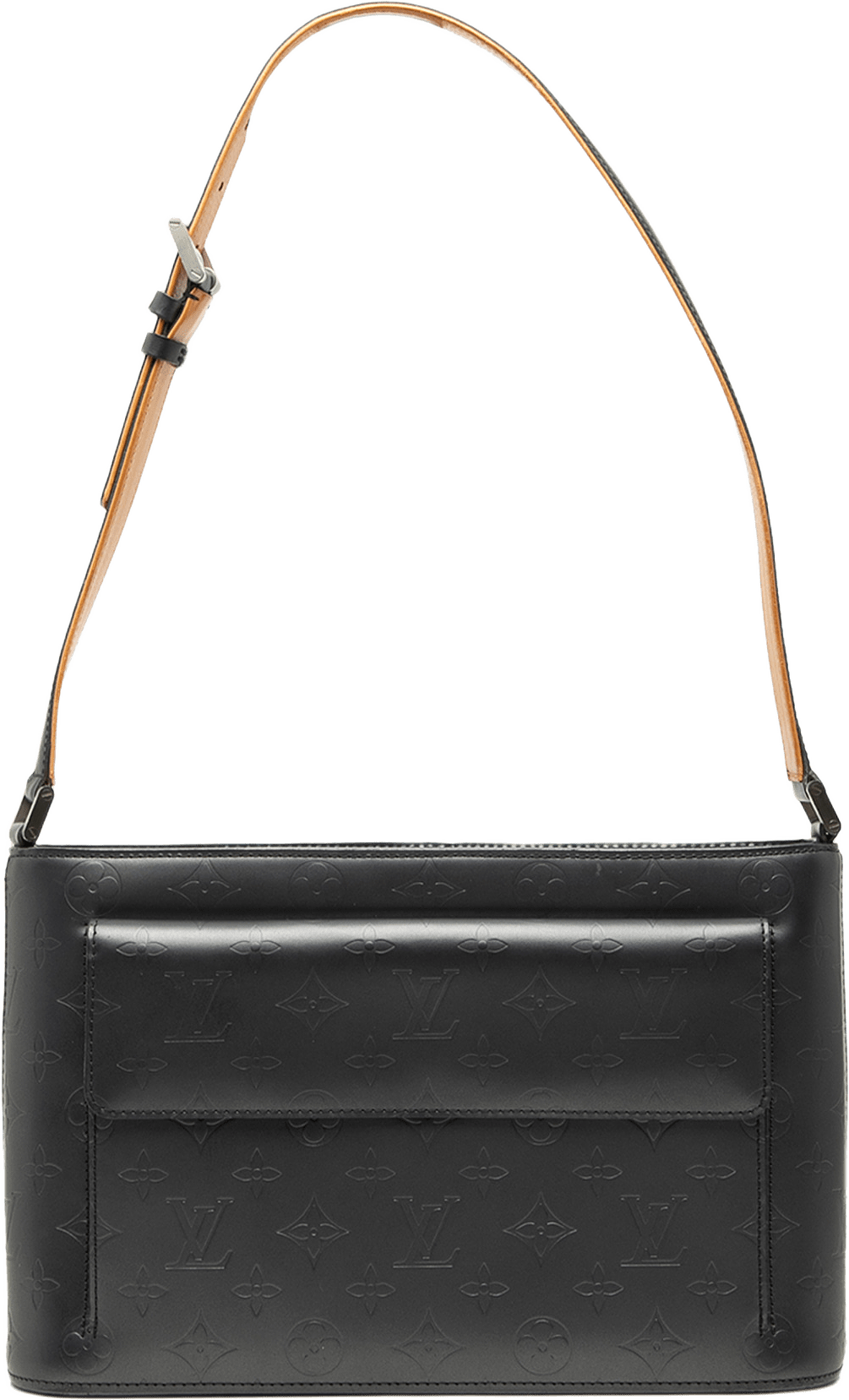 Louis Vuitton Monogram Mat Alston, från Luxclusif, i färgen grå.