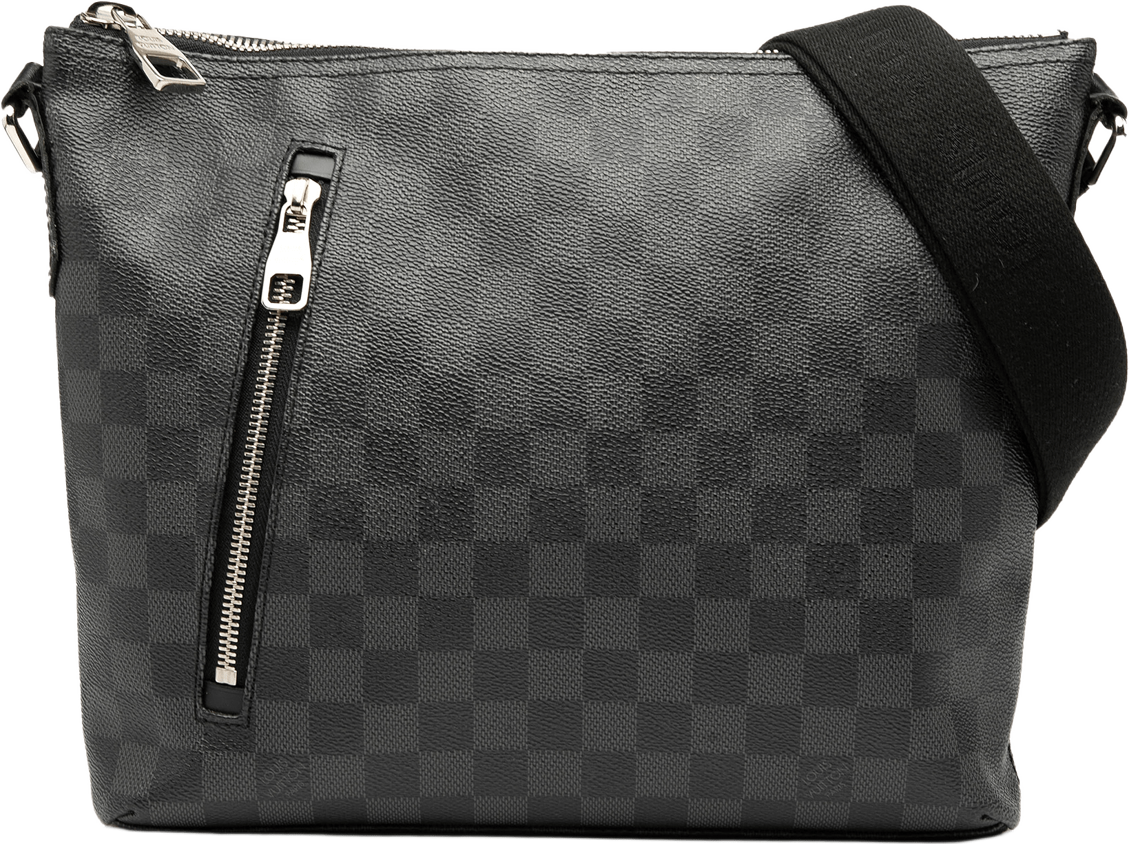 Louis Vuitton Damier Graphite Mick Pm, från Luxclusif, i färgen black.