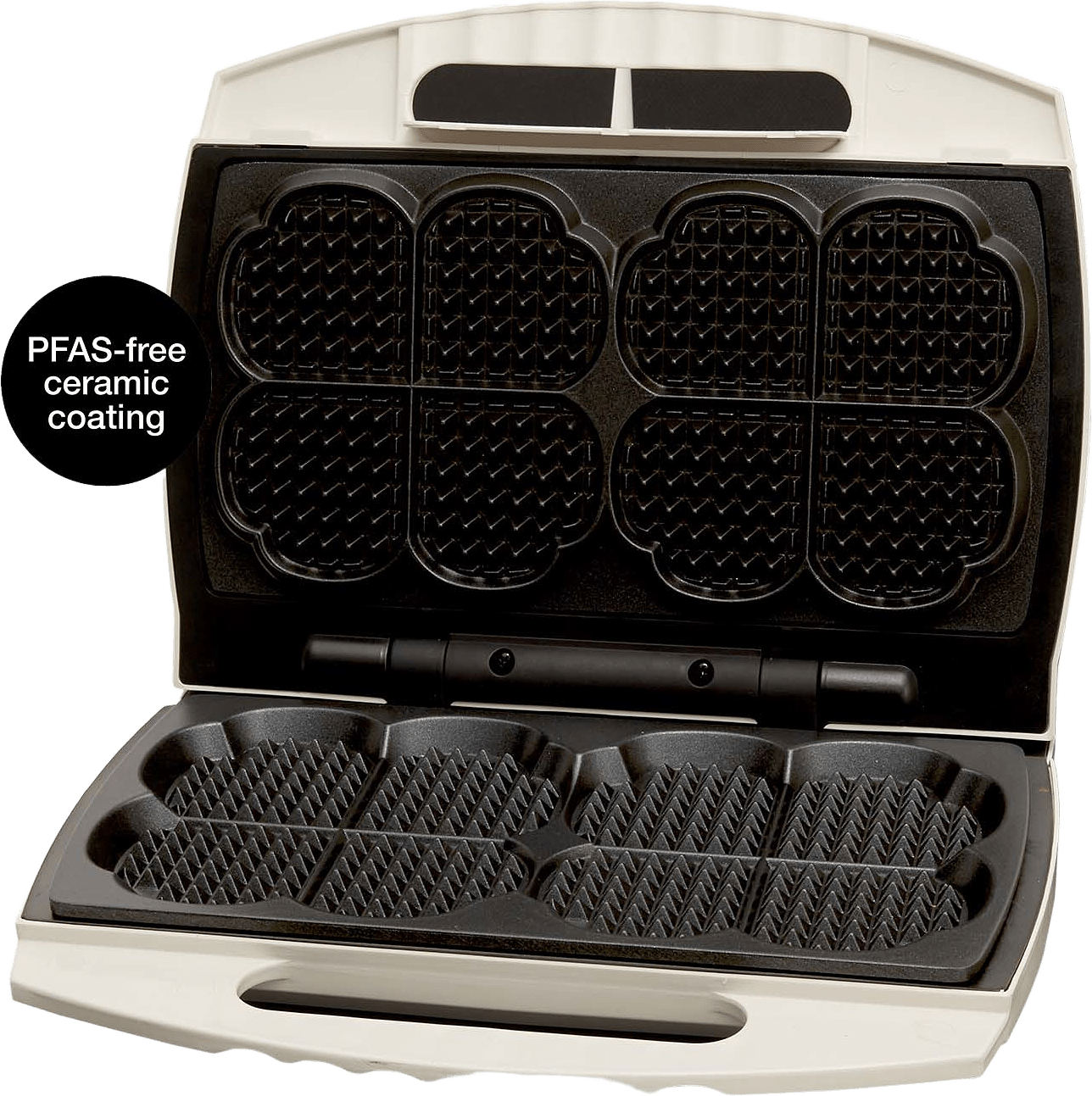 Våffeljärn Dubbelt Classic 905.2 Keramiskt, från Åviken, i färgen vit.