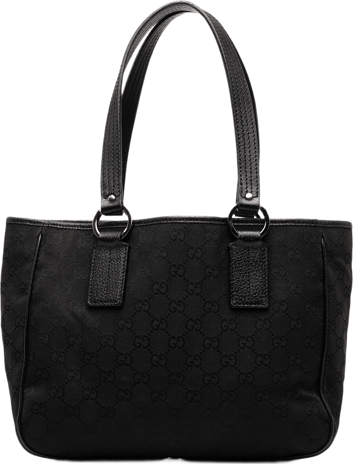 Gucci Gg Canvas Tote, från Luxclusif, i färgen svart.
