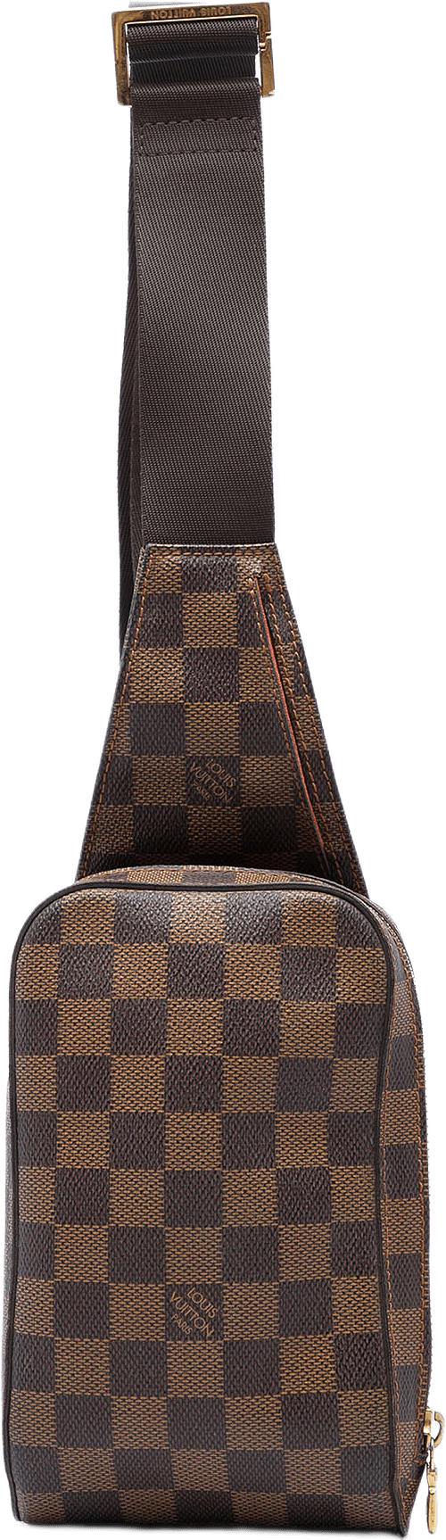 Louis Vuitton Damier Ebene Geronimos, från Luxclusif, i färgen brun.