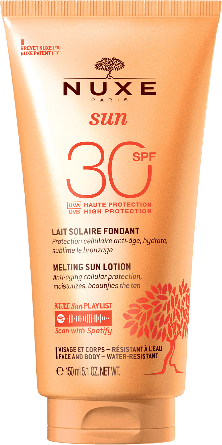 SUN Delicious Lotion Face & Body SPF 30, 150 ml, från NUXE.