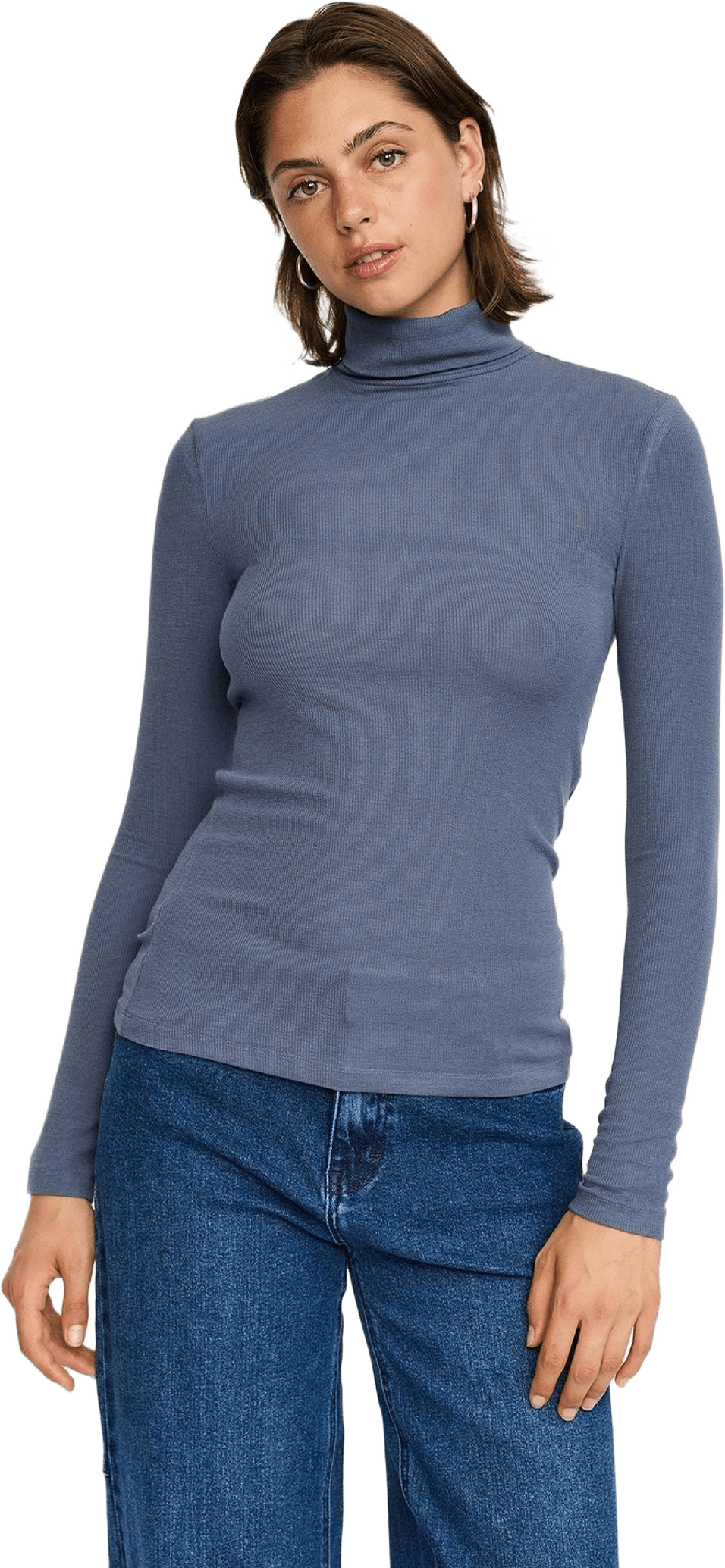 Srfenja Rollneck, från Soft Rebels, i färgen grisaille.