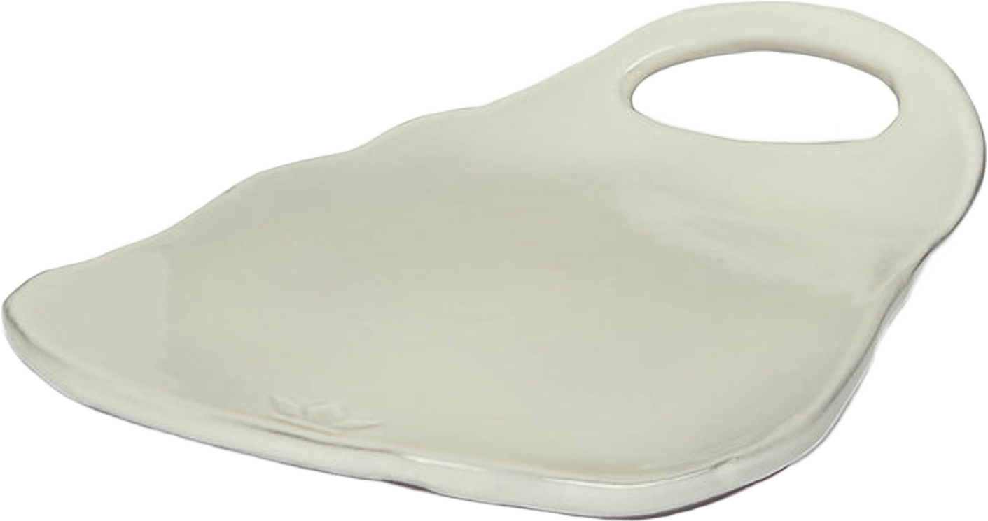 Ted Tallrik Vit 31x22cm, från Dutchdeluxes, i färgen white.