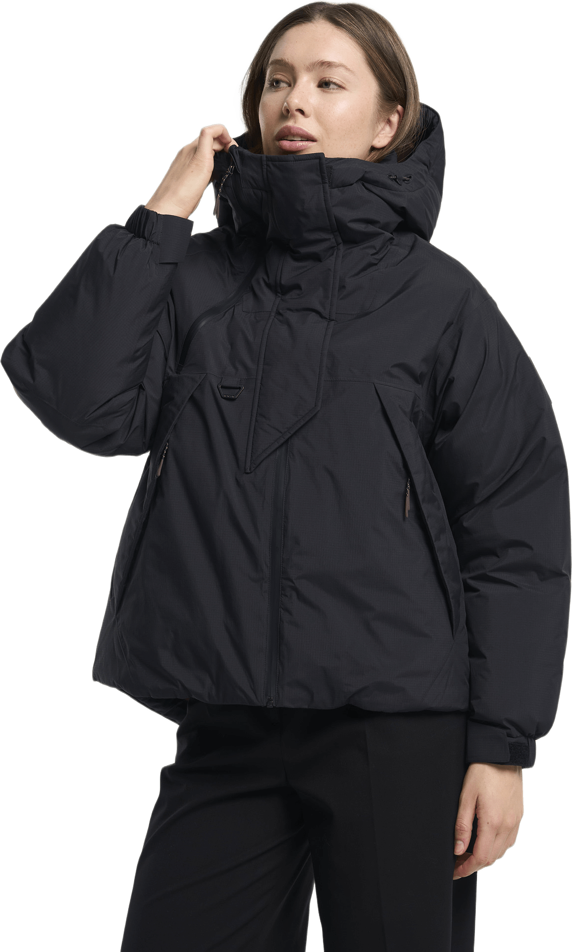 Kenun Jacket Women, från Tenson, i färgen svart.