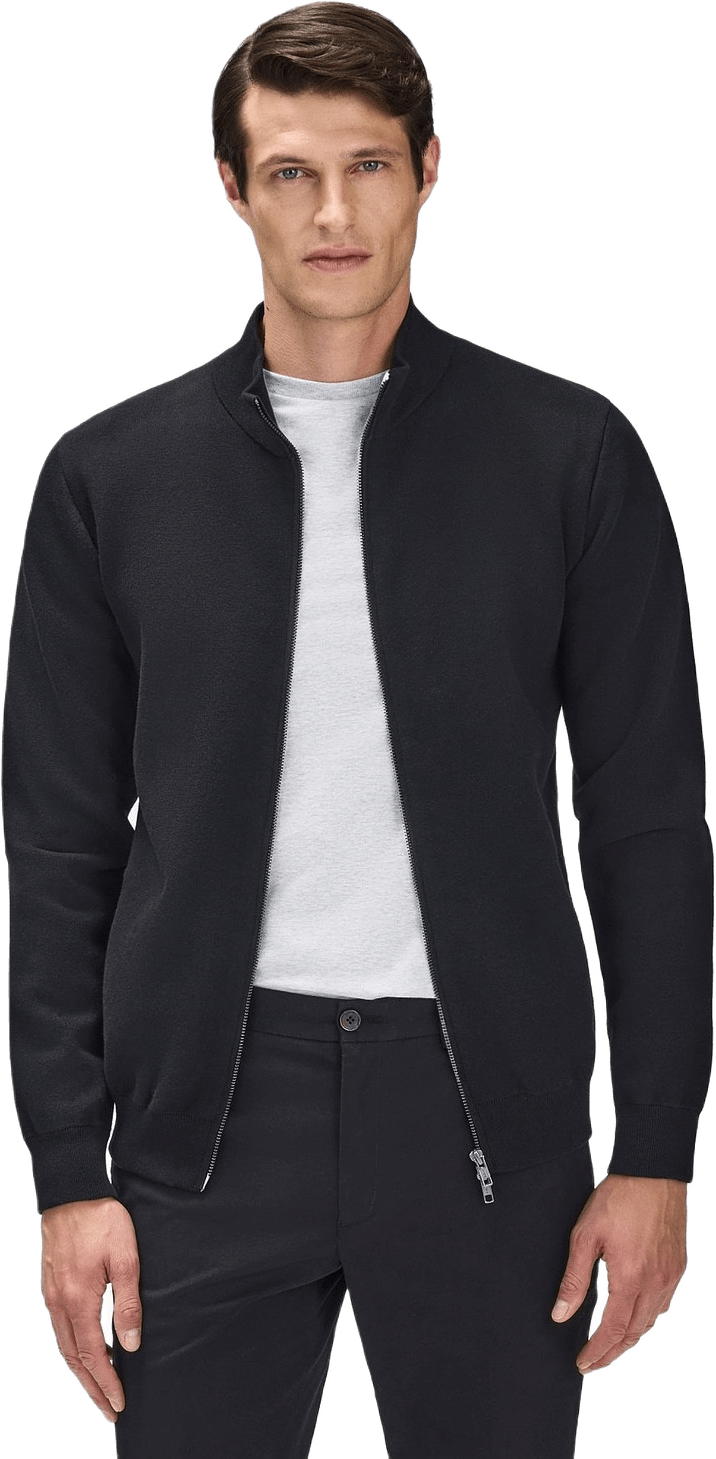 Cotton Zipper Sweater Ihan