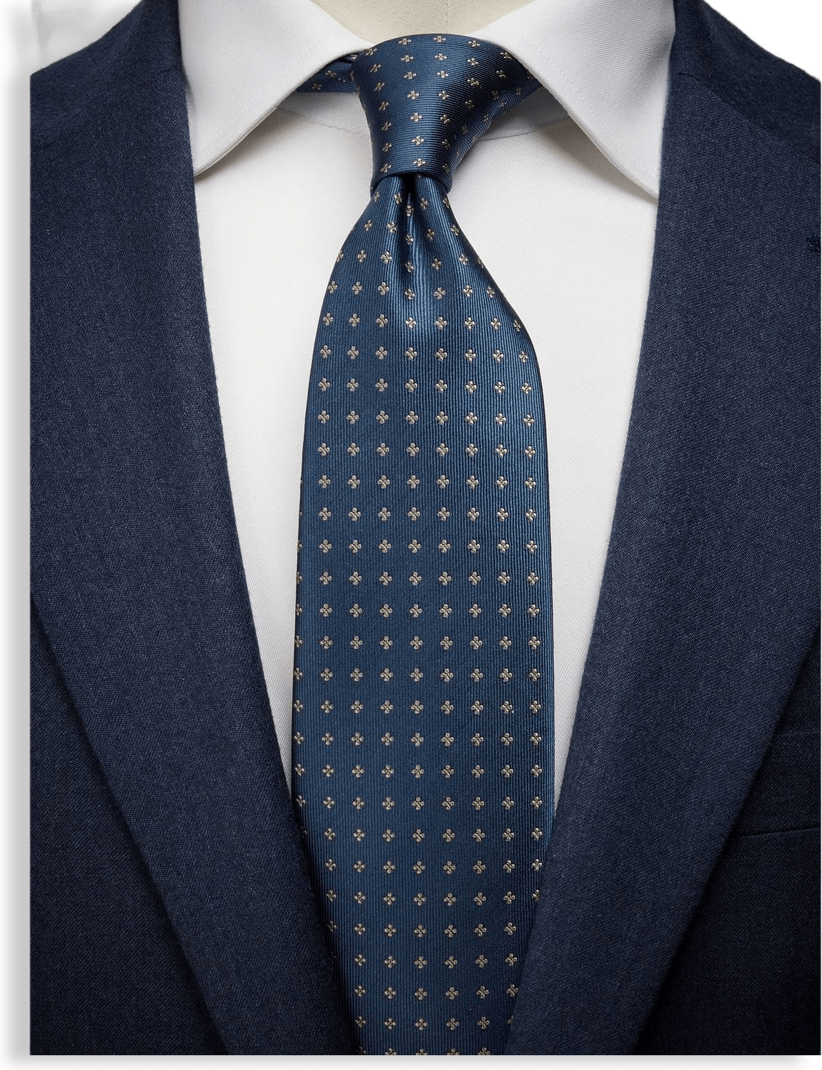 Blue Tie Floral