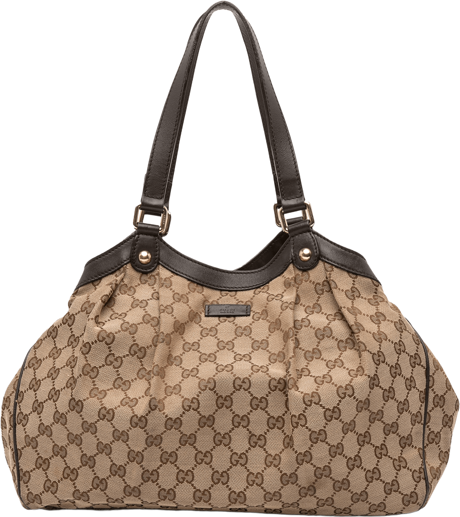 Gucci Gg Canvas Tote, från Luxclusif, i färgen beige.