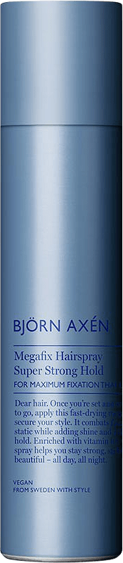 Megafix Hairspray Super Strong Hold, från Björn Axén.