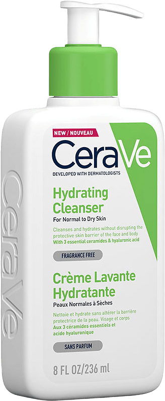 Hydrating Cleanser ansiktsrengöring, från CeraVe.