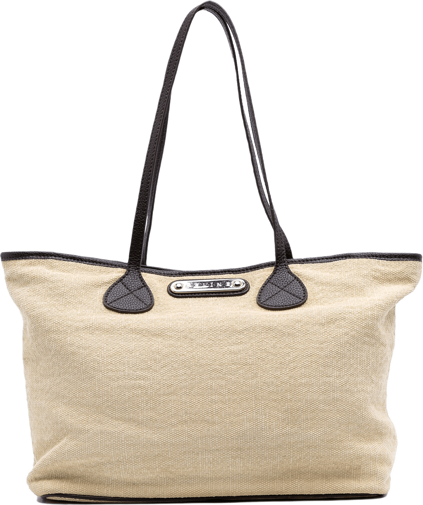 Celine Raffia Tote, från Luxclusif, i färgen light beige.