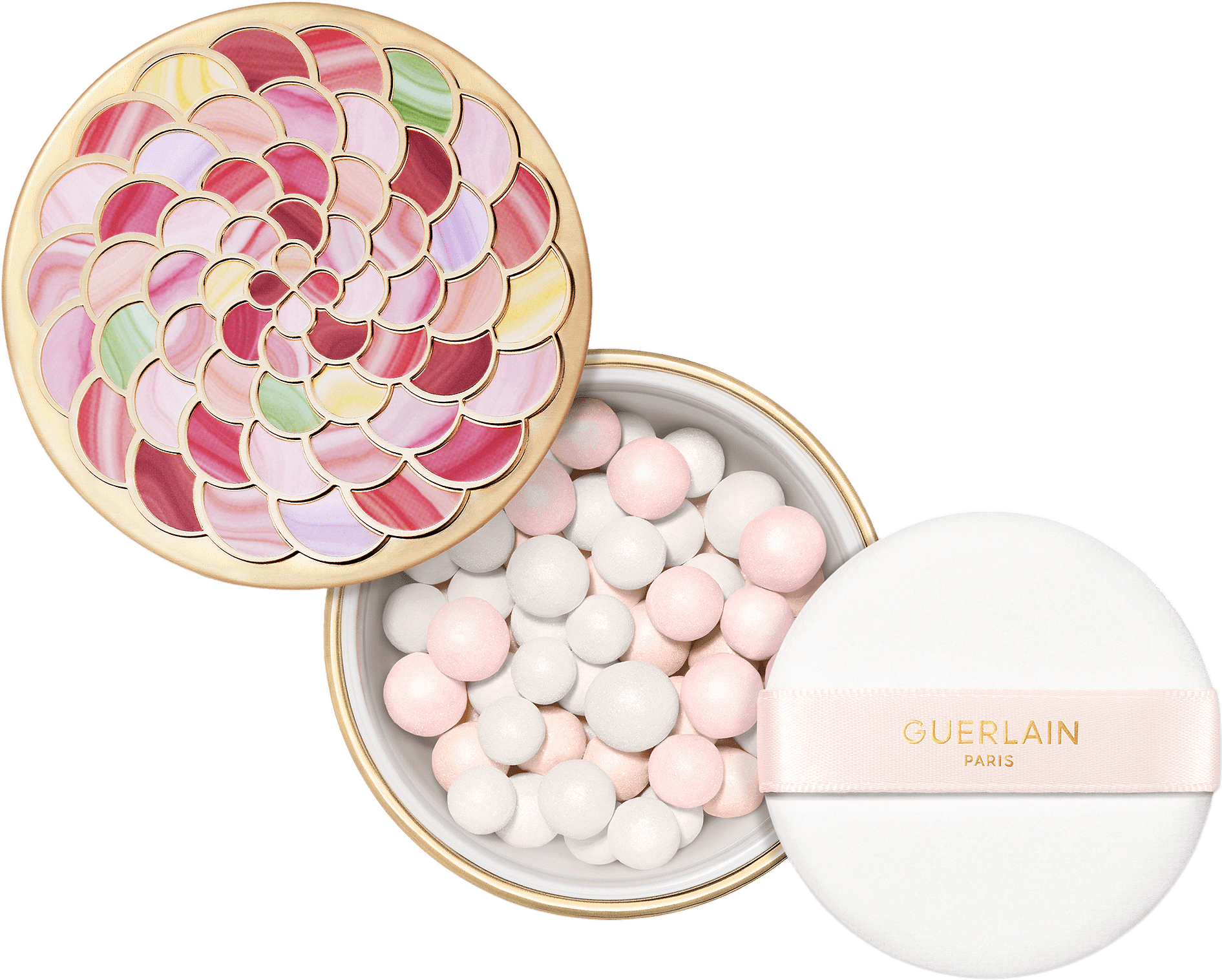 Mét Light Revealing Pearls Of Powder, från Guerlain, i färgen Pearly White.
