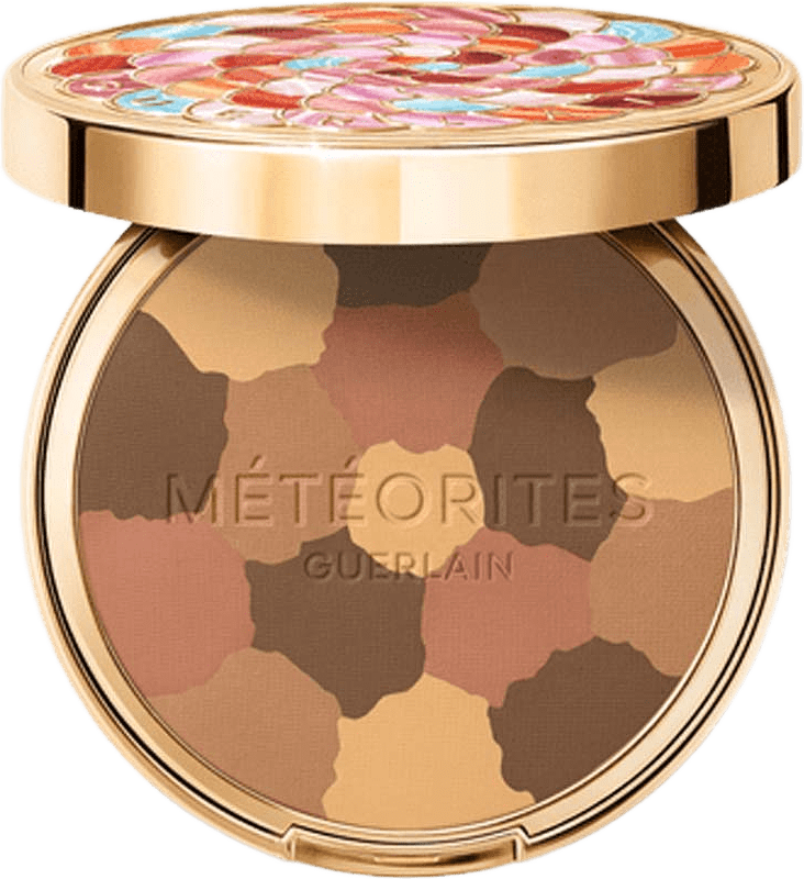 Météorites Compact Mattifying and Setting Pressed Powder, från Guerlain, i färgen Amber.