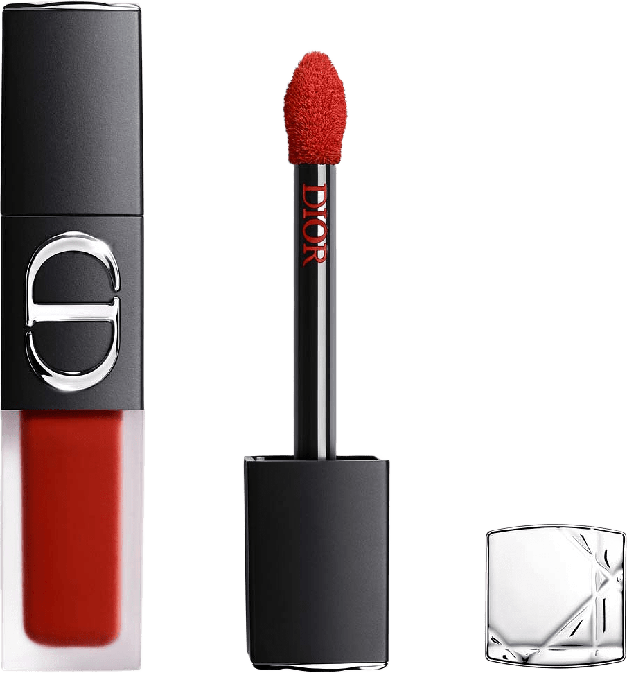 Rouge Dior On Stage Ink Blur Matte - Blurring matte liquid lipstick, från DIOR, i färgen Bold In Red.