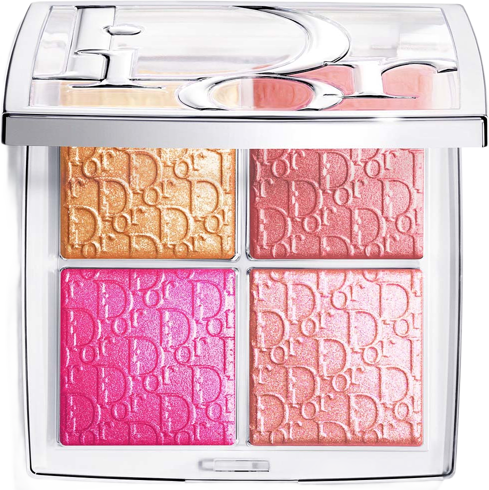 Dior Backstage Glow Maximizer Palette Multi-Use Highlighter and Blush Palette, från DIOR, i färgen Sparkly Plum Glow.