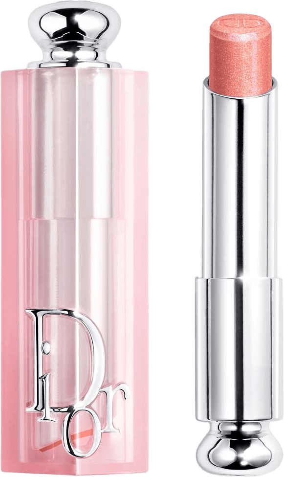 Dior Addict Lip Glow 48-Hour Hydrating Lip Balm - pH-Activated Color, från DIOR, i färgen Glazed Honey.