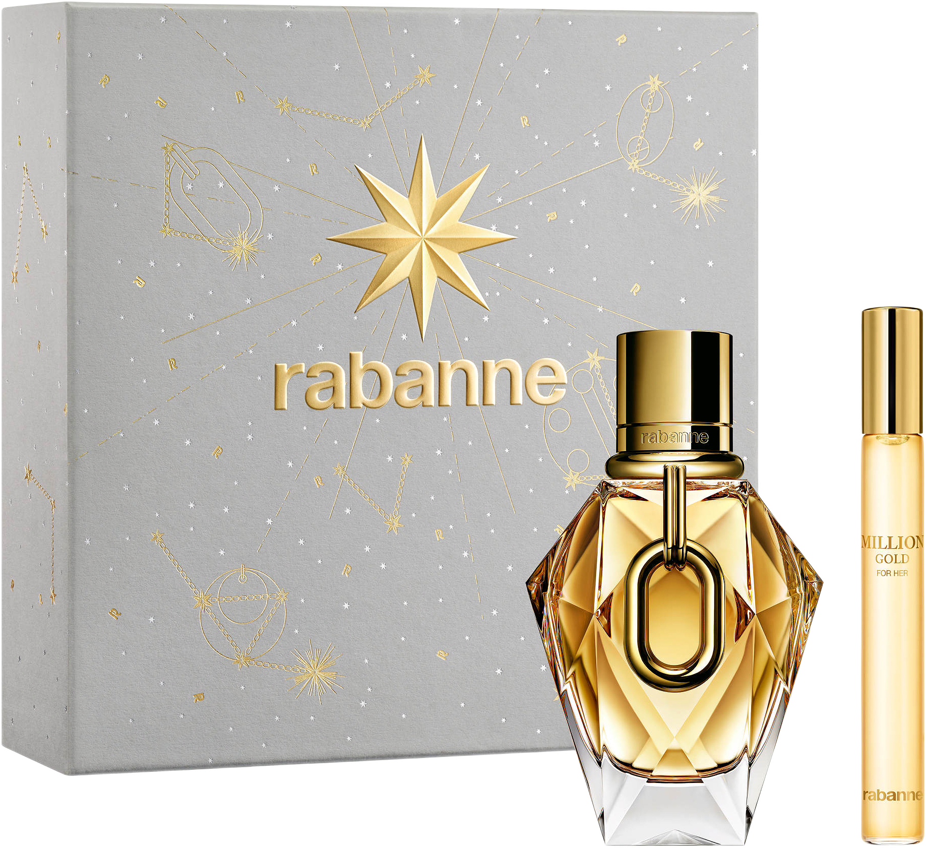 Million Gold for Her Edp 50ml/Million gold 10ml, från Rabanne.