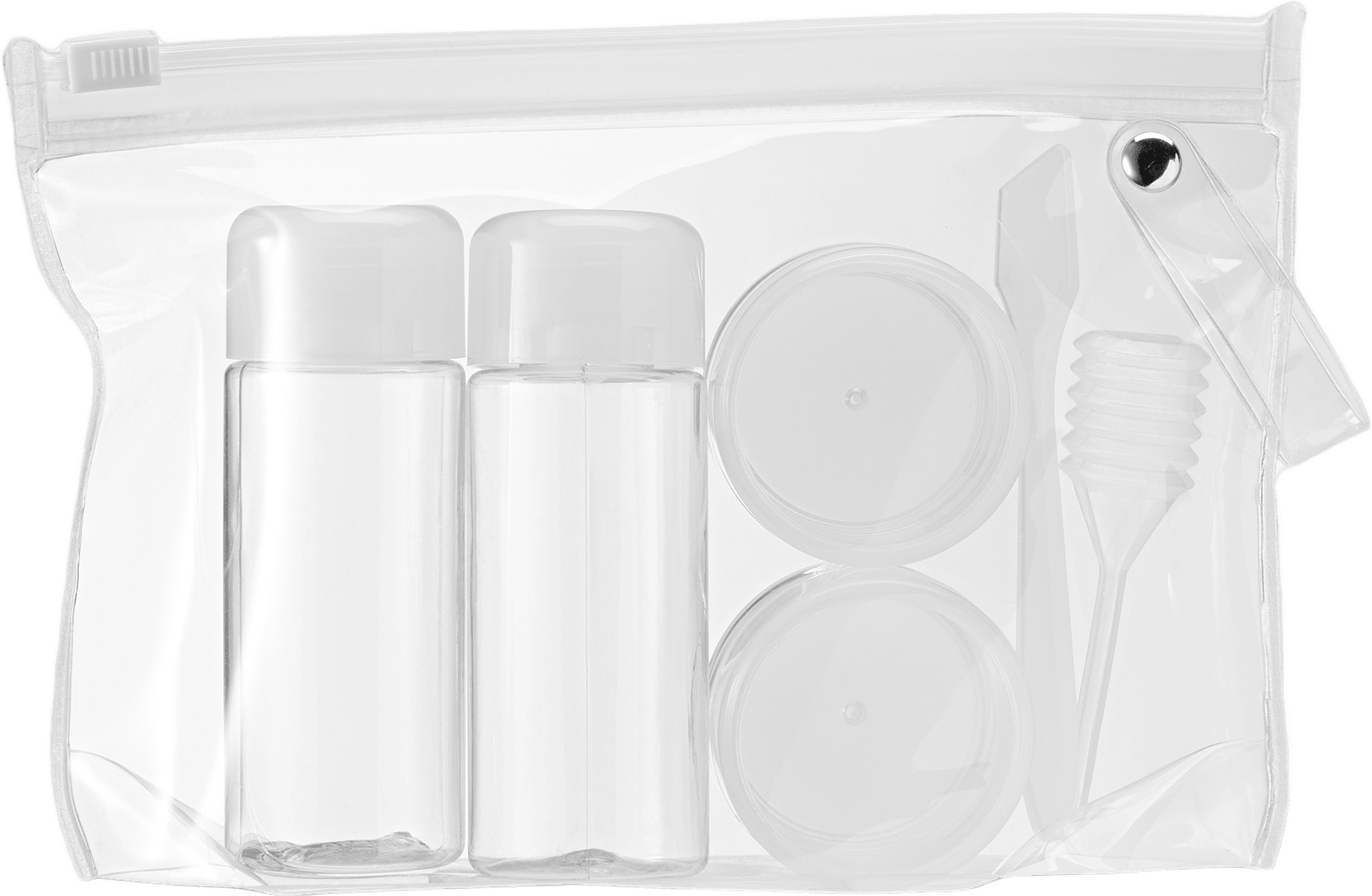 Reseförpackningar, 4-pack, från Åhléns, i färgen Transparent.