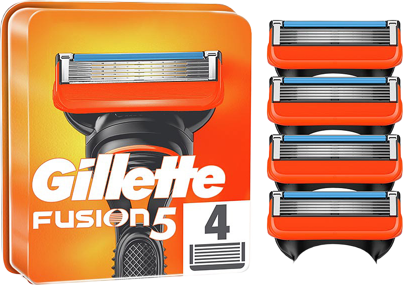 Fusion5 Rakblad, 4st, från Gillette.