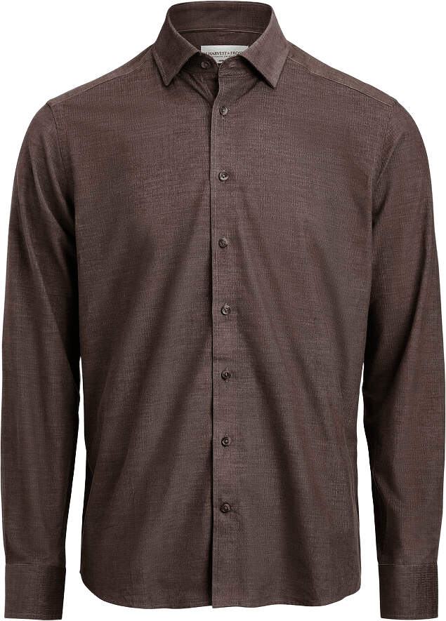 J.h&f Indigo Bow 134 Tailored Fit Brown Xs 35/36, från J.Harvest & Frost, i färgen brun.