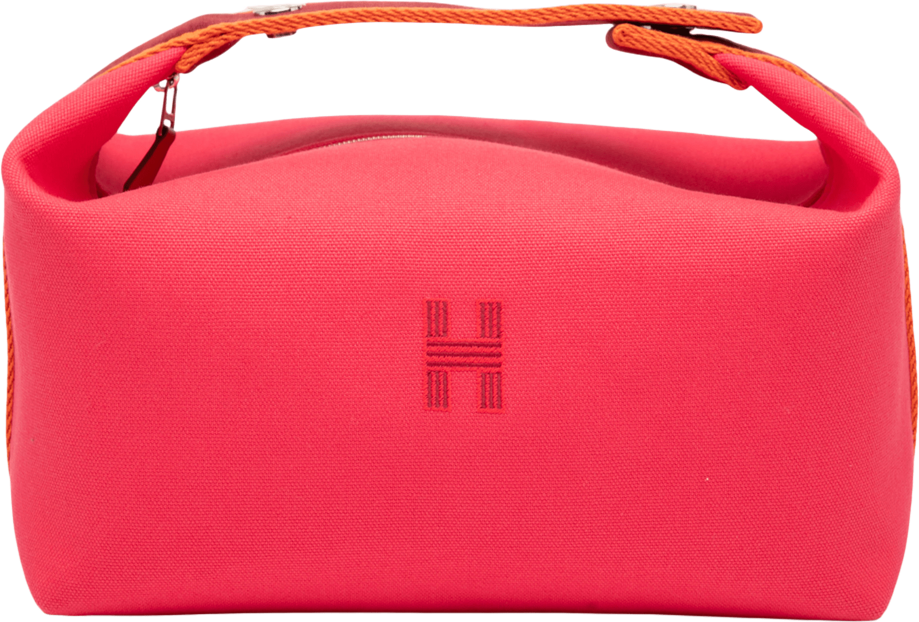 Hermès Large Canvas Bride A Brac, från Luxclusif, i färgen dark pink.