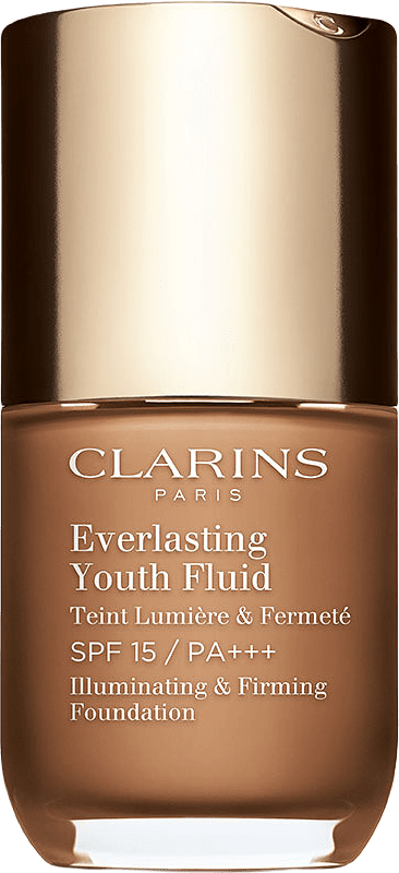 Everlasting Youth Fluid Foundation, från Clarins, i färgen 115 Cognac.