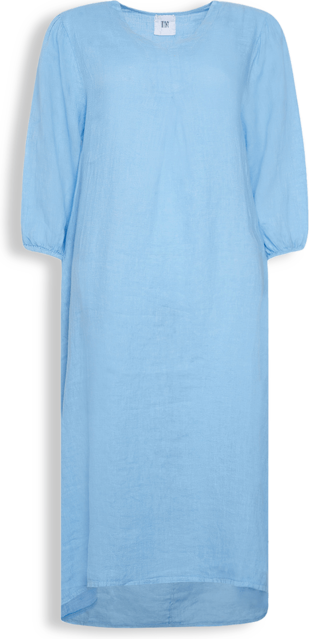 Ella, Dress, Linen - Little Boy Blue