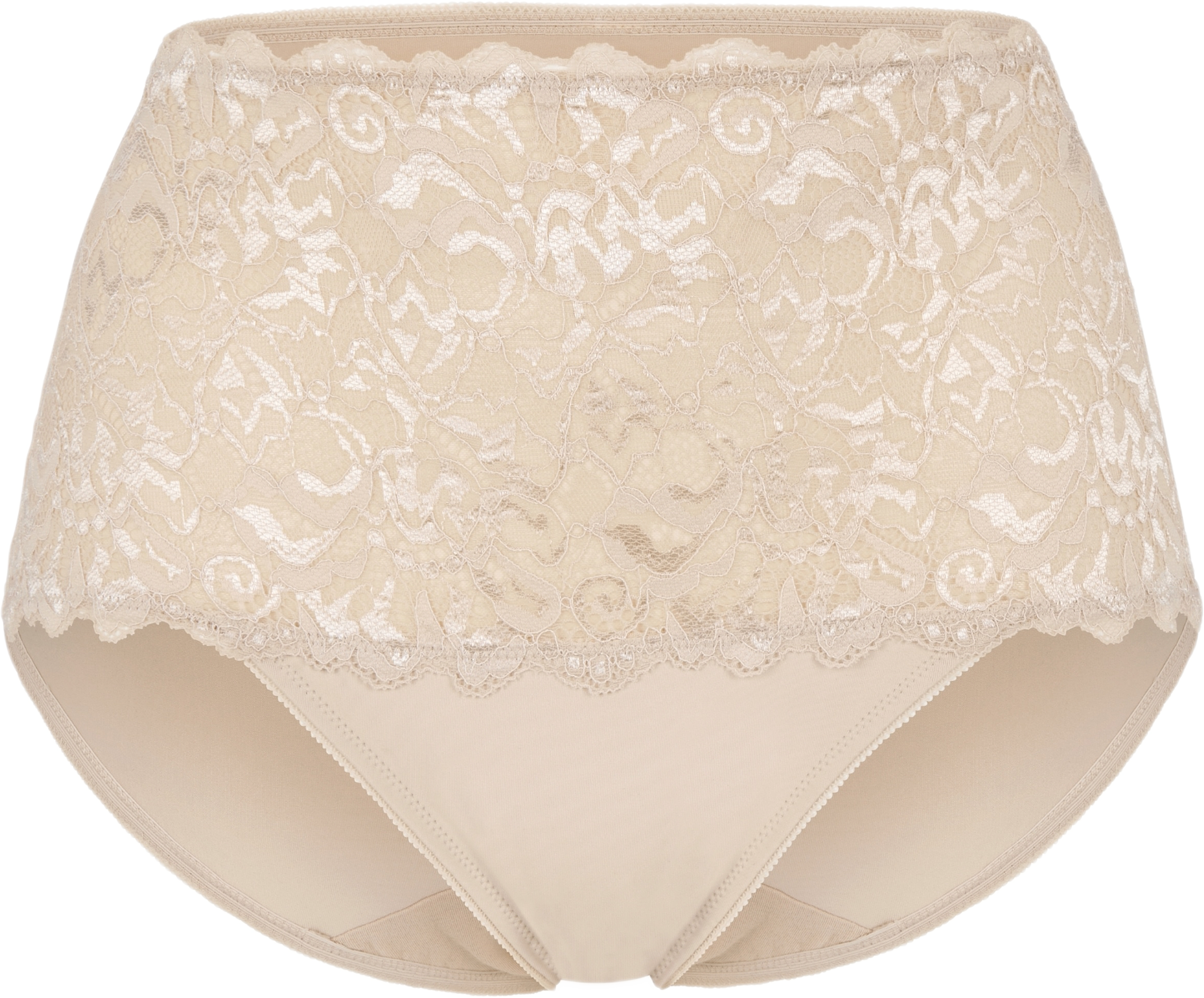 Soft Lace Maxitrosa, från Swegmark, i färgen beige.