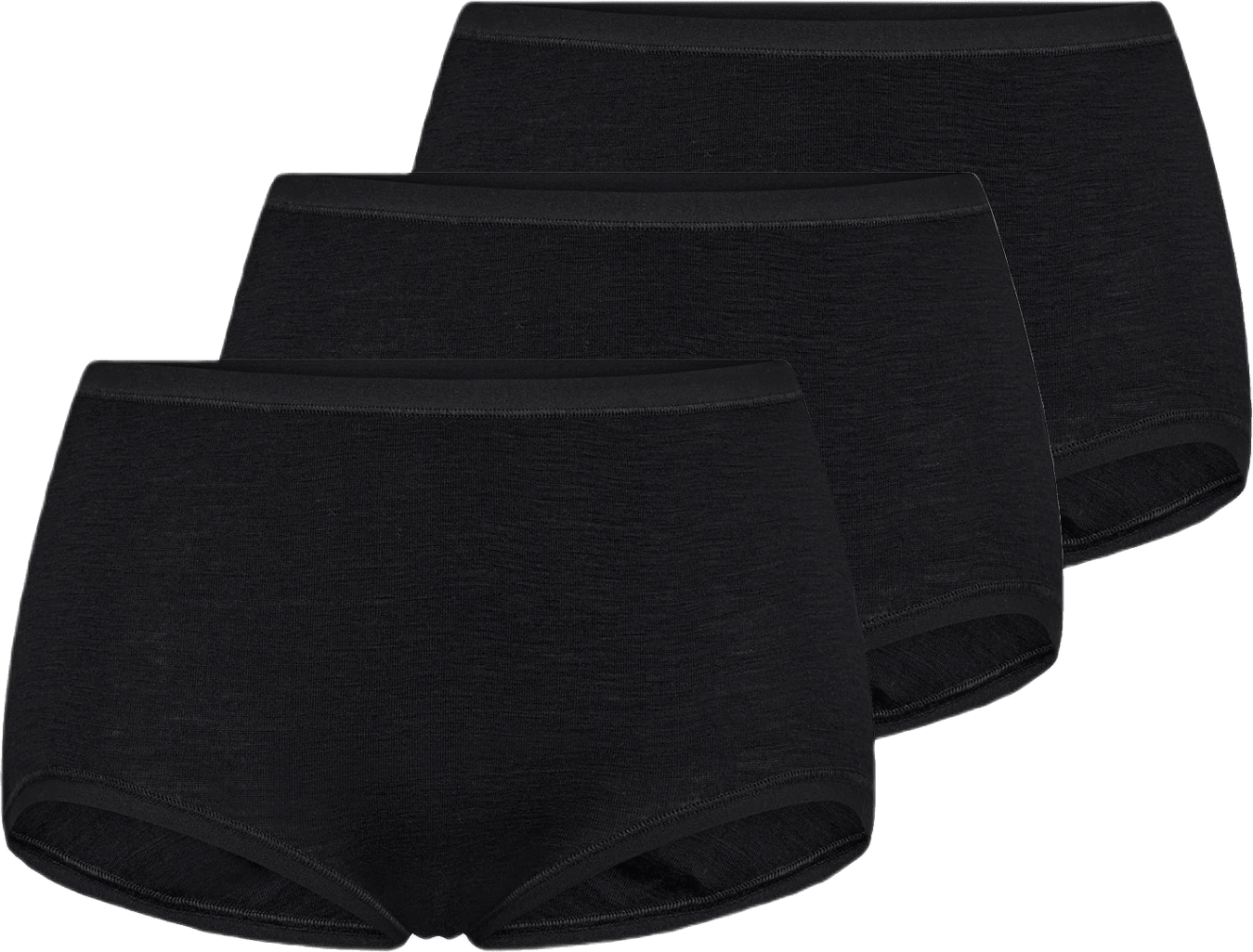 3-pack Maxi Brief Ull, från JBS of Denmark, i färgen black.