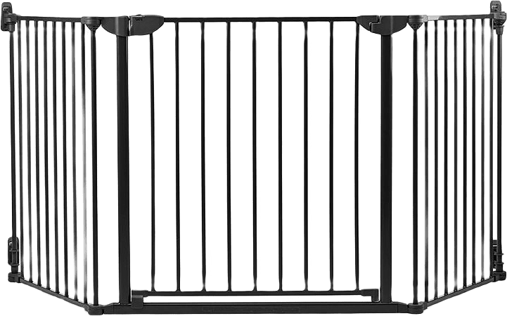 Multigrind Safetygate Charlie, från HomeSafety, i färgen svartgrå.