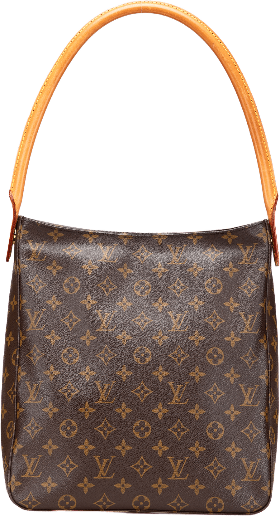 Louis Vuitton Monogram Looping Gm, från Luxclusif, i färgen brown.