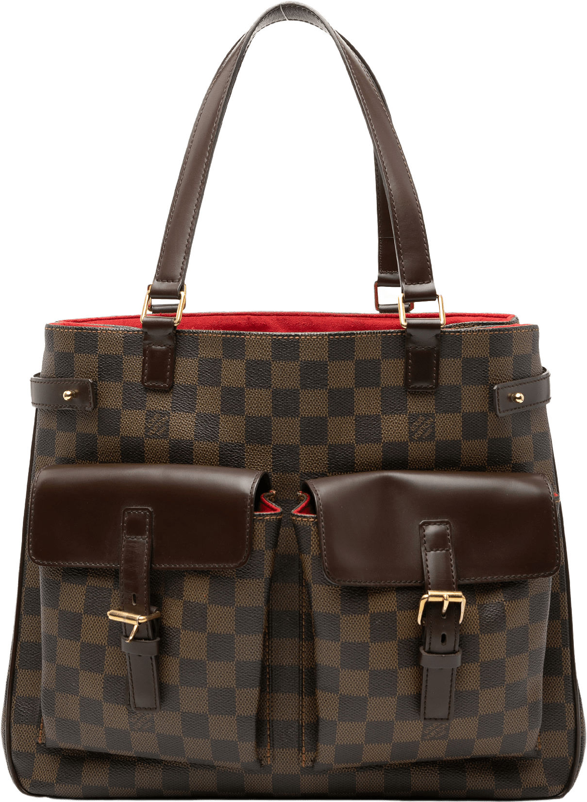 Louis Vuitton Damier Ebene Uzes, från Luxclusif, i färgen brown.