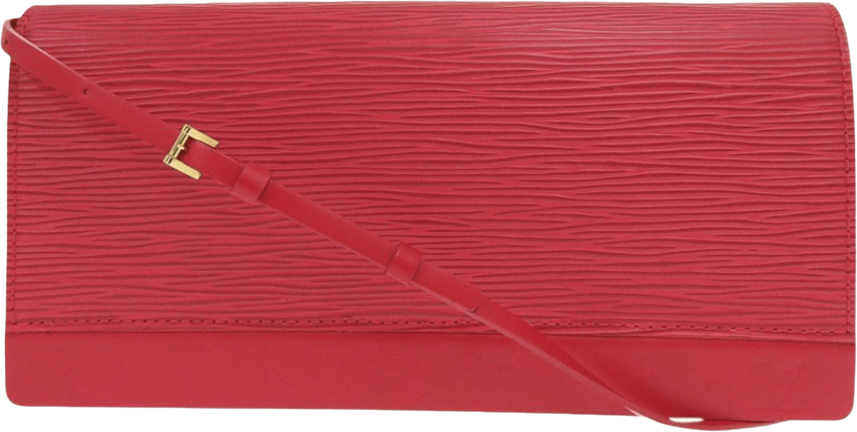 Louis Vuitton Epi Honfleur, från Luxclusif, i färgen red.