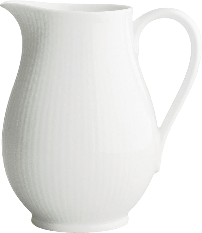 Tillbringare, Swedish Grace, 1,3 L, från Rörstrand, i färgen Snö.