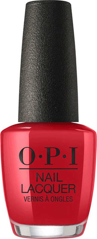 Nail Lacquer, från OPI, i färgen Big Apple Red.