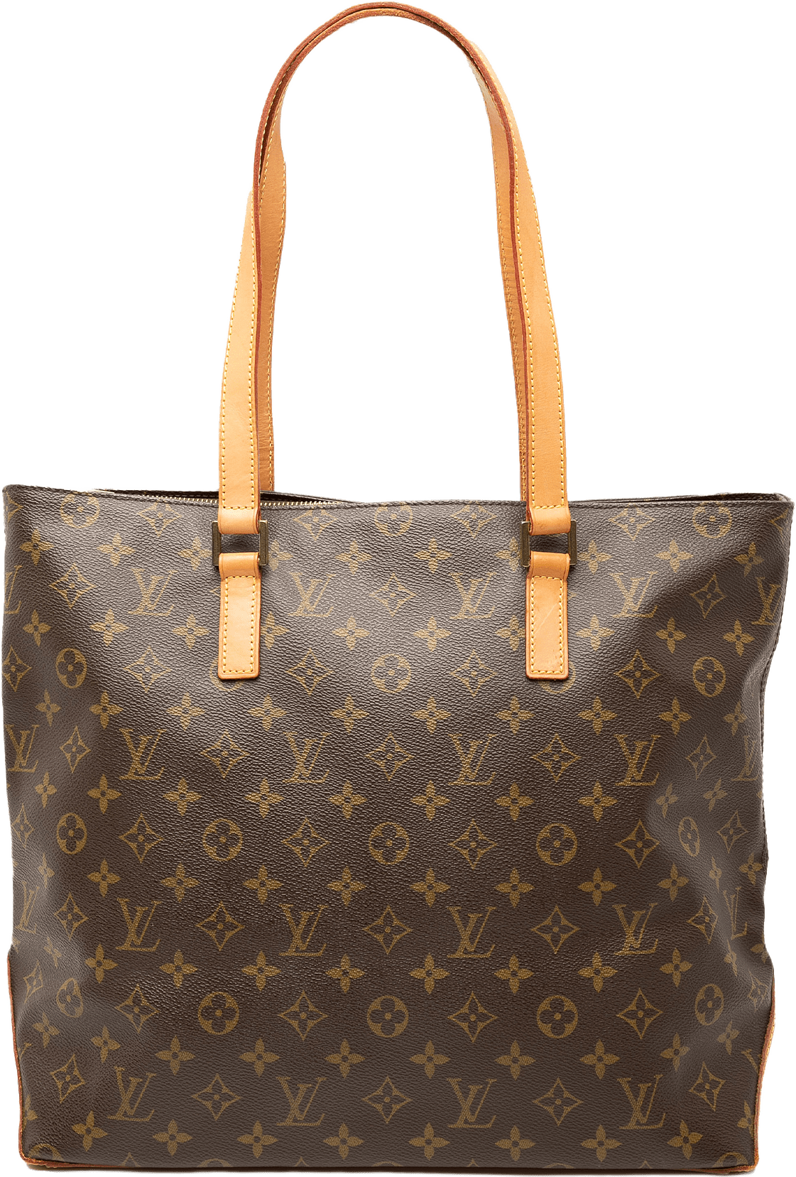 Louis Vuitton Monogram Cabas Mezzo, från Luxclusif, i färgen brown.